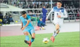  ?? AIFF ?? Despite the defeat, India topped Group A of the AFC Asian Cup qualifying.