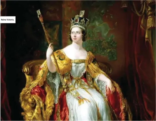  ?? Reina Victoria. ?? la reina victoria de inglaterra fue el origen de la maldición real de la hemofilia. Así lo explica Thomas Dormandy en su obra “El peor de los males: la lucha contra el dolor a lo largo de la
Historia”.