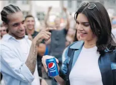  ??  ?? Pepsi could have avoided the massive public backlash on its commercial starring Kendall Jenner if it had tested the message first with a small group of its own followers on social media, writes Ryan Holmes.