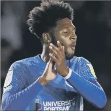  ?? Picture: Jason Brown ?? GAS LINK Pompey striker Ellis Harrison has been linked with a move to Bristol Rovers