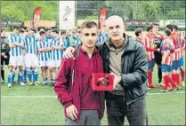  ?? FOTO: PEÑA PG ?? Agustín Gaínza, en un torneo con el nombre de su padre