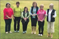  ??  ?? Tarbert ladies after their Tarcarra Cup win.