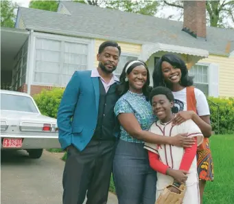  ??  ?? NEW FAMILY: Dule Hill, Saycon Sengbloh, Elisha Williams and Laura Kariuki, from left, are the Williams family in the reboot of ‘The Wonder Years.’