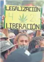  ??  ?? El Senado tiene hasta el 30 de abril para regular el cannabis.