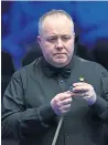  ??  ?? John Higgins: Taking some days away from table after exit.