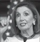  ??  ?? Nancy Pelosi