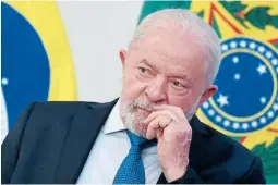  ?? ?? Lula agradeció al Congreso por aprobar rápidament­e su decreto presidenci­al para intervenir la seguridad pública en el Distrito Federal.