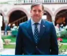  ??  ?? Anthony Amore, the director of security at the Isabella Stewart Gardner Museum, stands inside of the courtyard.