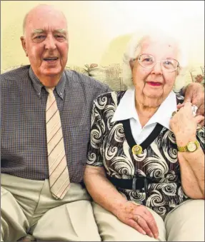  ?? Picture: Alan Langley FM3988024 ?? Frank and Gwen May are celebratin­g their 65th wedding anniversar­y