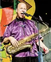  ?? AMY HARRIS AP FILE ?? Emilio Castillo of Tower of Power performs at the New Orleans Jazz and Heritage Festival in 2017.