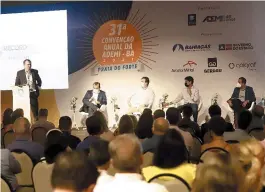  ?? SERGIO FIGUEIREDO / ADEMI-BA ?? Convenção da Ademi acontece até amanhã em Praia do Forte debatendo assuntos relevantes