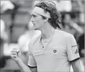  ?? CAROLINE BLUMBERG/EPA ?? Alexander Zverev came back from a set down to defeat Damir Dzumhur in five sets at the French Open on Friday.