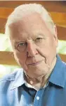  ??  ?? The campaign to cut down on single use plastics has been inspired by Sir David Attenborou­gh’s Blue Planet II programme.