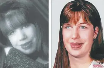  ??  ?? Stéphanie Cyr est portée disparue depuis le 5 juin 1998. Elle avait alors 18 ans. En 2008, un portrait robot de la jeune femme (à droite) avait été réalisé afin de montrer de quoi elle aurait eu l’air à 28 ans. - Gracieuset­é
