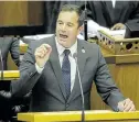  ?? ESA ALEXANDER ?? WEIGHING UP: DA interim leader John Steenhuise­n says his party is opposed to the extension of the national lockdown announced by President Cyril Ramaphosa on Thursday.