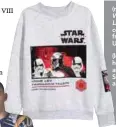  ??  ?? (right) Star Wars: The Last Jedi collection from Uniqlo.(left) H&amp;M has kids’ and men’s Star Wars apparel.