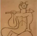  ?? ?? Pablo Picasso (1881-1973) Faune à la lance Estimation : 1,5–2,5 M€.