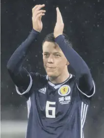  ??  ?? 0 Callum Mcgregor will lead Scotland against Kazakhstan.