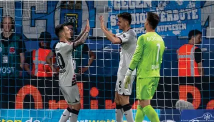  ?? Image : David Inderlied/dpa/picture alliance ?? Auteur du dernier but de Leverkusen face à Bochum, Alex Grimaldo a inscrit dix buts en Bundesliga cette saison