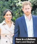  ??  ?? Harry and Meghan