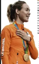  ??  ?? In the Rio Road Race, Anna Van Der Breggen kept her focus in very tough circumstan­ces