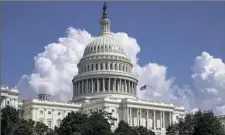  ?? J. Scott Applewhite/Associated Press ?? The U.S. Capitol in Washington in September.