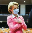  ?? EFE ?? La pta. de la CE, Ursula Von der Leyen