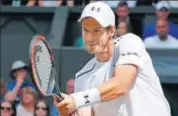  ?? AFP ?? Andy Murray was beaten by Sam Querrey in the quarterfin­als.
