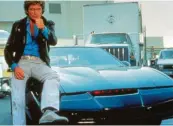  ?? Foto: Imago Images ?? Cool: David Hasselhoff in „Knight Rider“.