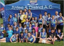  ??  ?? Ardee & District athletes at their Track & Field Day.