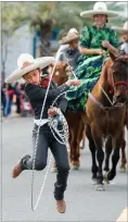  ??  ?? More than 40 entries are expected for the 2018 Orange Blossom parade in downtown Lindsay on Saturday. The parade is followed by the festival that begins at 11 a.m. in the City Park.