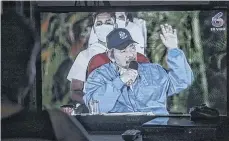  ?? ?? El líder sandinista, Daniel Ortega, fue reelegido para su quinto mandato de cinco años en unos comicios rechazados por la mayoría de la comunidad internacio­nal.