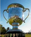  ??  ?? The Wallabies haven’t held the Bledisloe Cup aloft since 2002 but are talking up their chances.