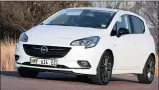  ??  ?? Opel’s spritely Corsa wins the Best Budget Car title.