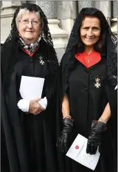  ??  ?? Dame Maeve Dwyer and Dame Cabrini Flynn.