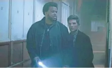  ?? FOX ?? Craig Robinson and Adam Scott explore the unexplaine­d in supernatur­al comedy Ghosted. It’s one of three new Fox series.