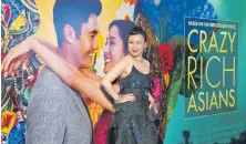  ?? AFP ?? Crazy Rich Asians es una comedia dramática romántica por J. Chu.