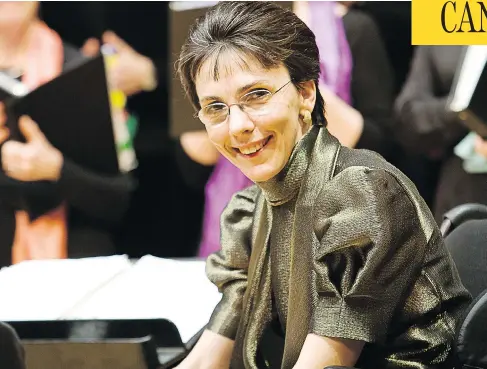  ?? ALLISON CORDNER ?? Eleanor Stubley, 57, a professor at McGill University’s Schulich School of Music, was found dead in her car in the St-Henri district of Montreal.