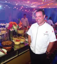  ??  ?? WATERFRONT Hotels and Casinos Group Exec. Chef Giovanni Sias