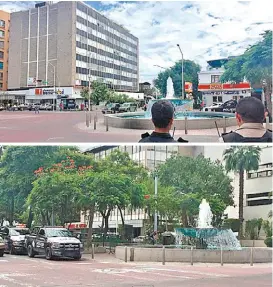  ?? FERNANDO CARRANZA ?? Desde el viernes pasado se reforzó la vigilancia en la zona Americana