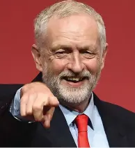  ??  ?? Confident: Labour leader Jeremy Corbyn