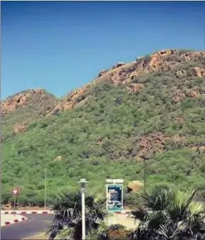  ?? ?? Still standing:
Kgale Hill is one of Gaborone’s most renowned landmarks