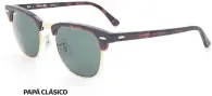  ?? ?? PAPÁ CLÁSICO
/ Marca: Club Master Classic de Ray Ban
/ Dónde comprar: ray-ban.com / Precio: $ 3529.00 pesos