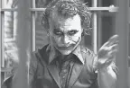  ??  ?? Heath Ledger won an Oscar for “The Dark Knight.” WARNER BROS.