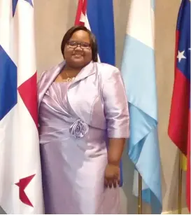  ?? PROVIDED PHOTO ?? Nitzeida Galvez has had a successful career as a member of the cooking staff for Panama’s president.
