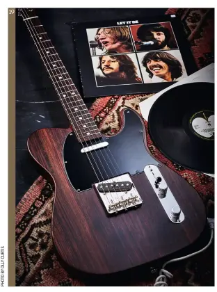  ??  ?? 19 19. Fender’s Custom Shop launched a reissue of George’s Rosewood Tele in 2017. Rumours swirl about plans for a cheaper version