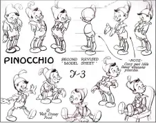  ??  ?? Seventy five years after the film’s release, readers finally get an insight into the genesis of Pinocchio.
