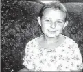  ?? SUBMITTED PHOTO ?? Leah Dugas of Florence died on Nov. 23, 2000, after battling cancer for six years. She died 10 days short of her 10th birthday.
