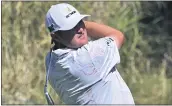  ?? DAVID BECKER — THE ASSOCIATED PRESS ?? Jason Kokrak makes his tee shot on the second hole during the final round of the CJ Cup golf tournament at Shadow Creek Golf Course Sunday, in North Las Vegas.