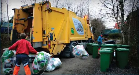  ??  ?? I mars samlet Avfall Sør inn rundt 50 tonn plast. FOTO: LARS PEDERSEN